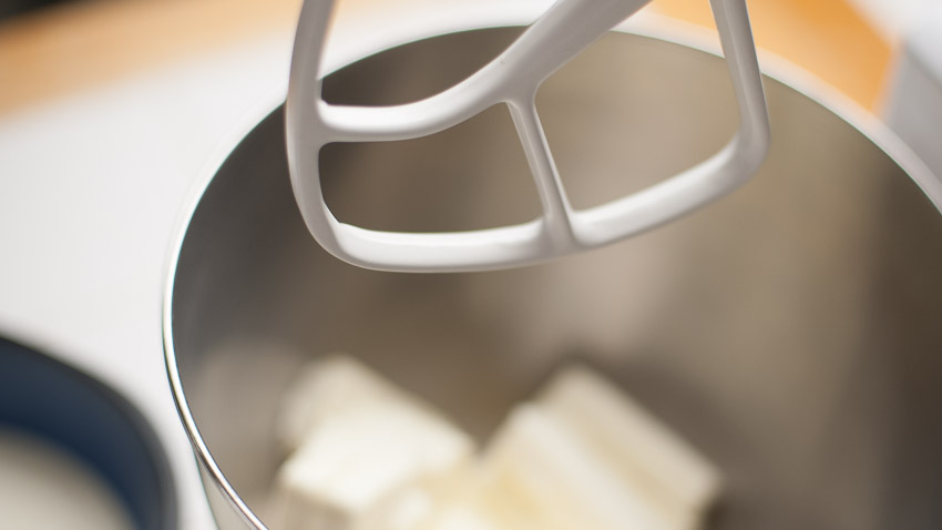 PHILLY CREAM CHEESE IN MIXING BOWL