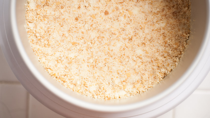 VANILLA WAFER CRUST TOP SHOT