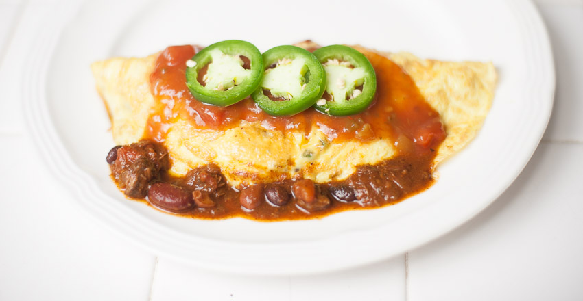 FINISHED HOT DOG OMELET