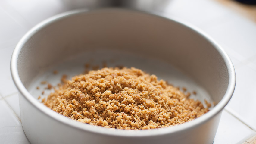 CRUMBS IN PAN